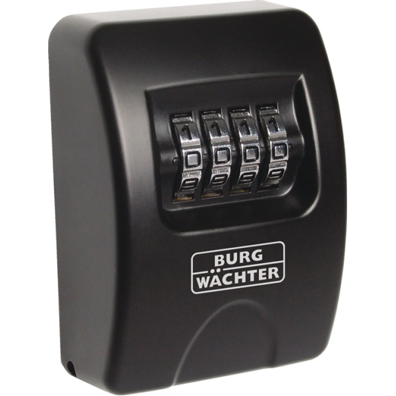 Schlüsseltresor Key Safe 10 H85xB61xT39mm Zahlenschl.Anz.Hak.1-Beschreibung lesen