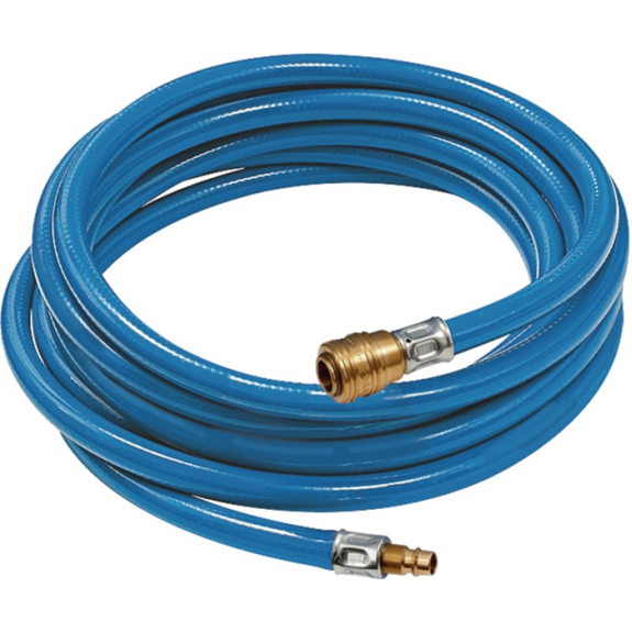 Soft-PVC-Druckluftschlauchset ID 6,m AD 11mm L.10m Schnellverschlussk.DN 7,2-Beschreibung lesen