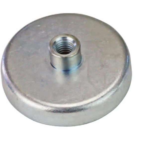 Dauermagnet-Fuß mit Gewinde M8 Fuß 50x10mm Dauermagnet-Fuß mit Gewinde M8 Fuß 50x10mm-Beschreibung lesen