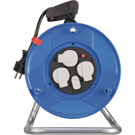 Kabeltrommel Garant 25m H05VV-F 3x1,5 mm² 3 Schutzkon.steckd.Spezialku. Kabeltrommel Garant 25m H05VV-F 3x1,5 mm² 3 Schutzkon.steckd.Spezialku.-Beschreibung lesen