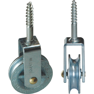 Waschseilrolle 5000 Nut 10mm verz.Grauguss Halterung STA verz.BETZ-Beschreibung lesen