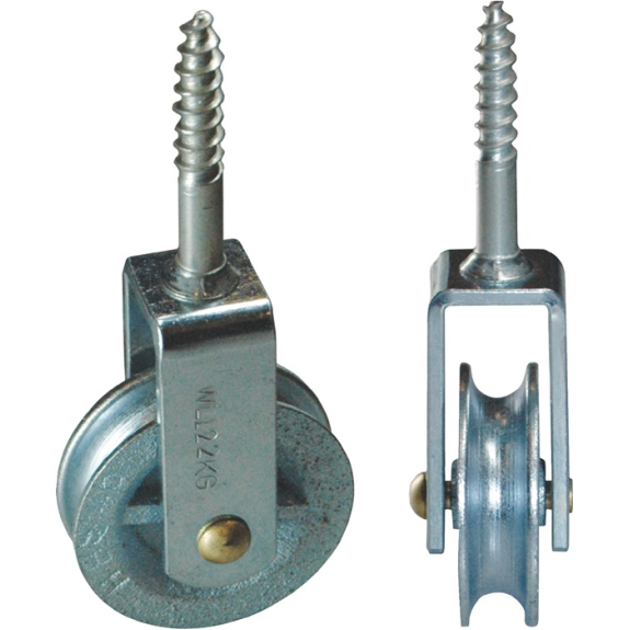 Waschseilrolle 5000 Nut 10mm verz.Grauguss Halterung STA verz.BETZ-Beschreibung lesen