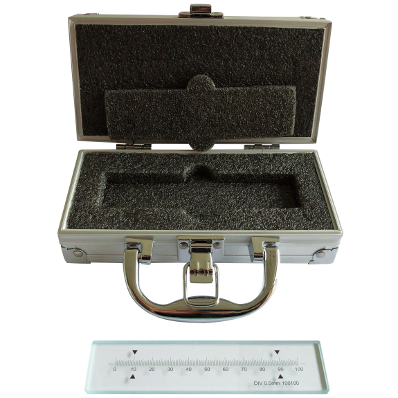 Maßstab Elektronisch für Lupe 0-450mm-Beschreibung lesen