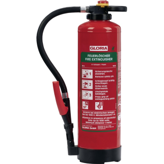 Schaumfeuerlöscher 6l Aufladegerät Brandkl.34 A 144 B m.Wandh.-Beschreibung lesen