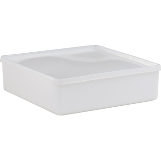 Dose 2000 ml m.Stülpdeckel eck.nur L208xB208xH64mm-Beschreibung lesen