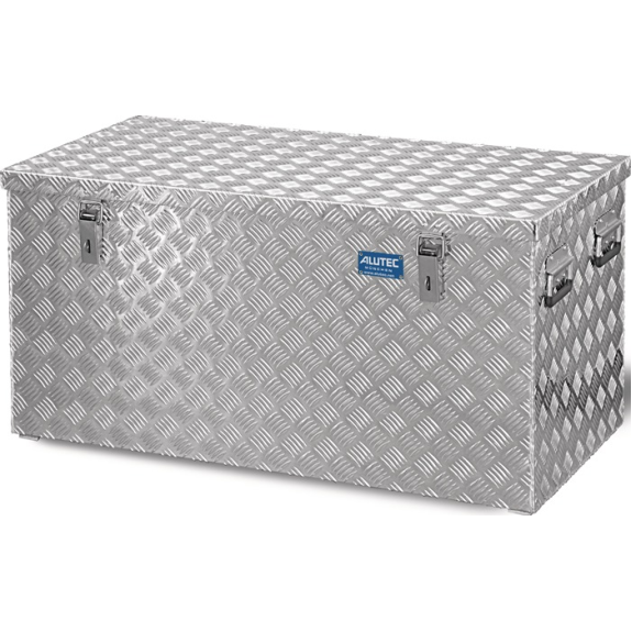 Transportbox Außen-L1022xB525xH520mm 250l Alu.Riffelblech ALUTEC-Beschreibung lesen