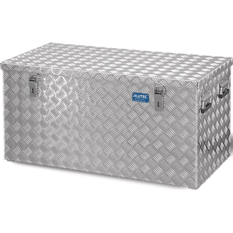 Transportbox Außen-L1022xB525xH520mm 250l Alu.Riffelblech ALUTEC-Beschreibung lesen