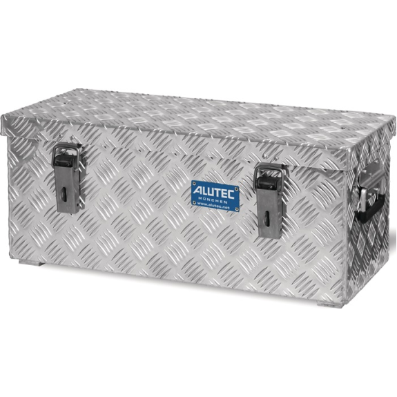 Transportbox Außen-L622xB275xH270mm 37l Alu.Riffelblech ALUTEC-Beschreibung lesen