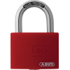 Zylindervorhangschloss T65AL/40 rot Lock-Tag Schlossk.-B.4m Alu.versch.-schl.