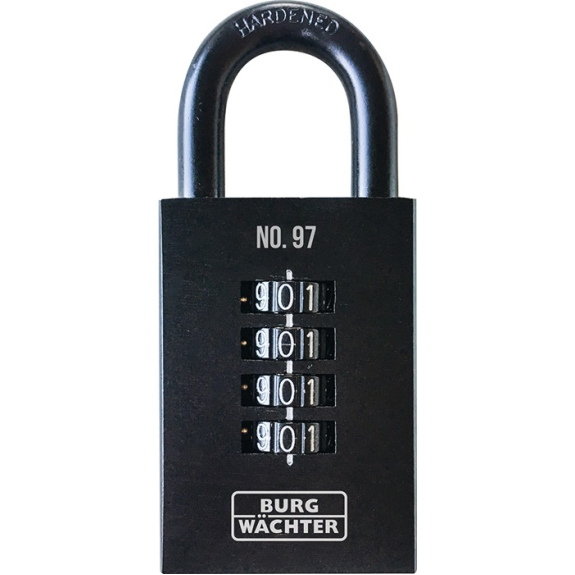Cadenas à combinaison Numero 97 corps de serrure-L.50mm rouleau à numéro moulé.4-Leggi tutto