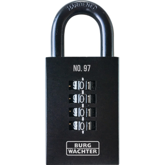 Zahlenvorhangschloss Numero 97 Schlosskörper-B.50mm Guss Zahlenroll.4-Beschreibung lesen