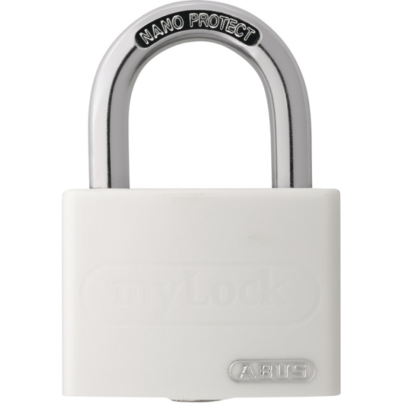 Zylindervorhangschloss T65AL/40 weiß Lock-Tag Schlossk.-B.4m Alu.versch.-schl.-Beschreibung lesen