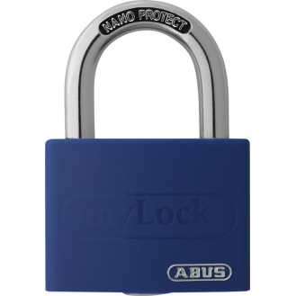 Zylindervorhangschloss T65AL/40 blau Lock-Tag Schlossk.-B.4m Alu.versch.-schl.-Beschreibung lesen