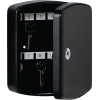 Schlüsselbox Key Box H202xB157xT75mm schwarz Stahlbl.Anz.Hak.15