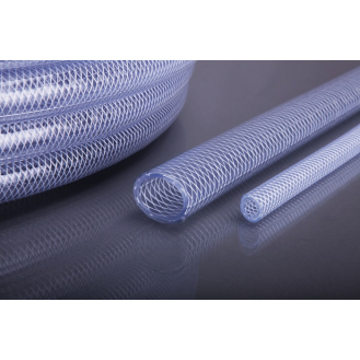 PVC-Druckluftschlauch ec 81 ID 9mm AD 15mm L.50m transp.Rl.-Beschreibung lesen