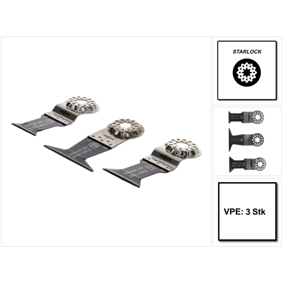 Sägeblt E-Cut Set SL Combo 3-tlg.Starlock Sägeblt E-Cut Set SL Combo 3-tlg.Starlock-Beschreibung lesen