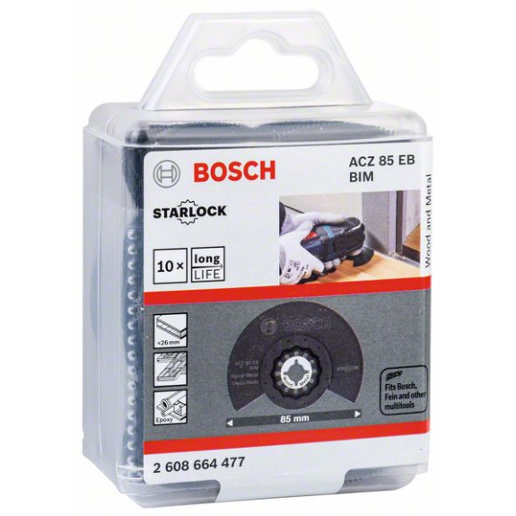 Segmentsägeblt ACZ 85 EB D.85mm BIM Starlock 10 St./Pk.-Beschreibung lesen