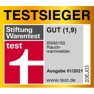 Rauchwarnmelder RWM150 10 J.Lithium 3 V reinweiß RWM150 85dBA-Beschreibung lesen