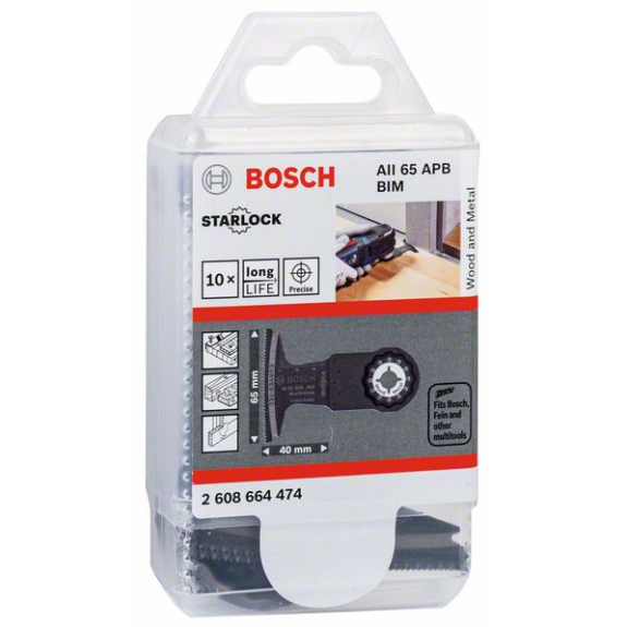 Tauchsägeblt AII 65 APB B.65mm Eintauch-T.40mm Starlock 10er Pk.-Beschreibung lesen