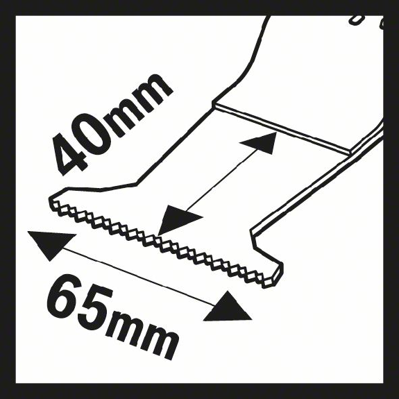 Tauchsägeblt AII 65 APB B.65mm Eintauch-T.40mm Starlock 10er Pk.-Beschreibung lesen