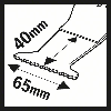 Tauchsägeblt AII 65 APB B.65mm Eintauch-T.40mm Starlock 10er Pk.