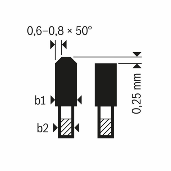 Kreissägeblt AD 254mm Z.80 HLTCG Schnitt-B.2,8mm-Beschreibung lesen