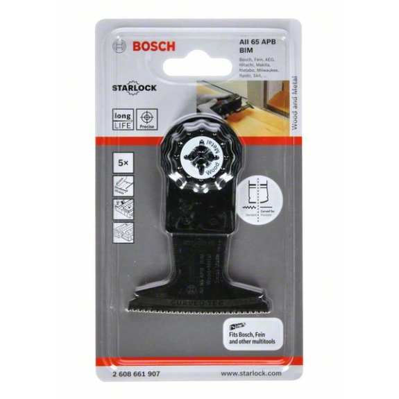 Tauchsägeblt AII 65 APB B.65mm Eintauch-T.40mm Starlock 5-tlg.-Beschreibung lesen