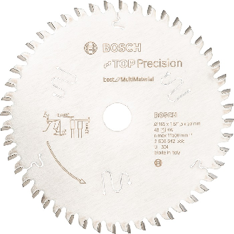 Kreissägeblt AD 165mm Z.48 HLTCG Bohr.20mm Schnitt-B.1,8mm-Beschreibung lesen