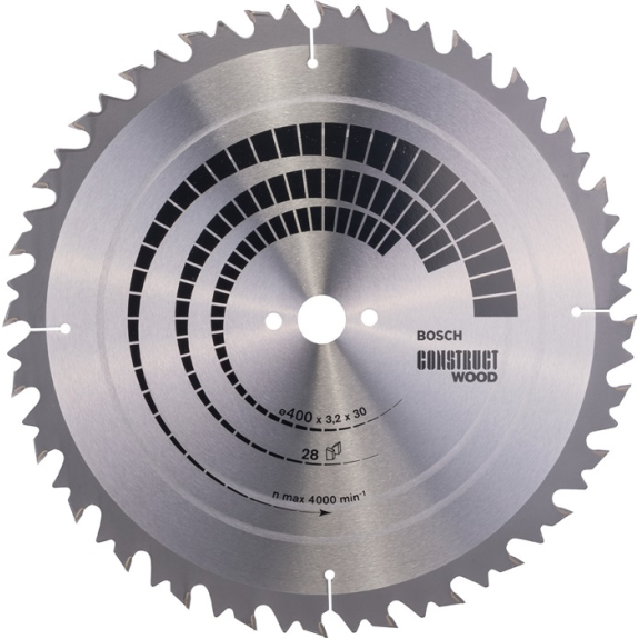 Kreissägeblt AD 400mm Z.28 WZ Bohr.30mm Schnitt-B.3,2mm HM-Beschreibung lesen