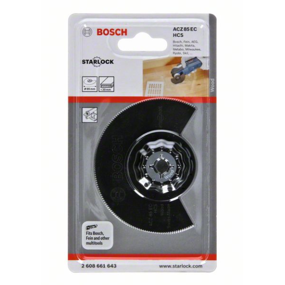 Segmentsägeblt ACZ 85 EC D.85mm HCS Starlock-Beschreibung lesen