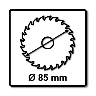 Segmentsägeblt HSS D.85mm HSS Starlock-Beschreibung lesen