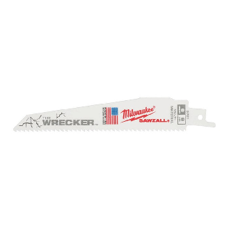 Säbelsägeblt THE WRECKER Blt-L.150mm Zahnt.3,2mm Bi-Metall 5er Pack f.Metall-Beschreibung lesen