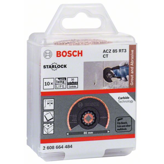 Segmentsägeblt ACZ 85 RT3 D.85mm Carbide-RIFF Starlock 10 St./Pk.-Beschreibung lesen