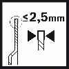 Segmentsägeblt ACZ 85 RT3 D.85mm Carbide-RIFF Starlock 10 St./Pk.