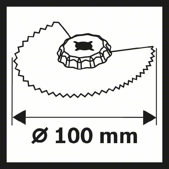 Segmentsägeblt ACZ 100 BB D.100mm BIM Starlock-Beschreibung lesen