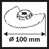 Segmentsägeblt ACZ 100 BB D.100mm BIM Starlock