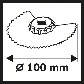 Segmentsägeblt ACZ 100 BB D.100mm BIM Starlock-Beschreibung lesen