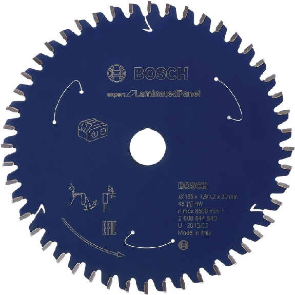 Kreissägeblt AD 160mm Z.48 WZ Bohr.20mm Schnitt-B.2,2mm HM-Beschreibung lesen