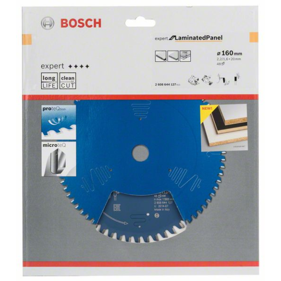 Kreissägeblt AD 160mm Z.48 WZ Bohr.20mm Schnitt-B.2,2mm HM-Beschreibung lesen