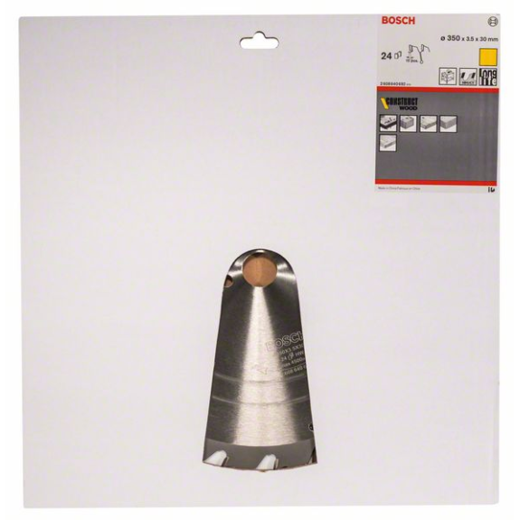 Kreissägeblt AD 350mm Z.24 HB Schnitt-B.3,5mm-Beschreibung lesen
