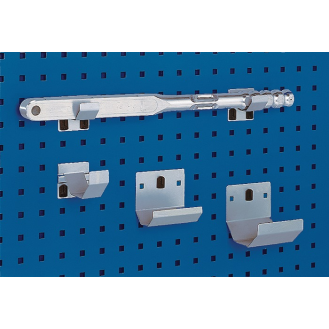 Rohrhalter D100xB60mm verz.f.Lochplten 2St./Btl.-Beschreibung lesen