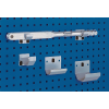 Rohrhalter D100xB60mm f.Lochplten 2St./Btl.