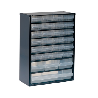 Kleinteilemagazin Stahlmagazin 928-123 B.306xT.150xH.417mm 28 Schubl.-Beschreibung lesen