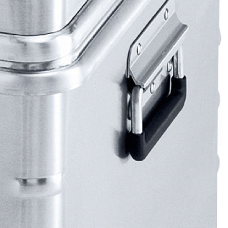 Aluminiumbox Mini L600xB400xH240mm 42l m.Klappverschluss-Beschreibung lesen