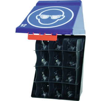 Sicherheitsaufbewahrungsbox SecuBox-Maxi 12 blau L236xB315xH200ca.mm-Beschreibung lesen