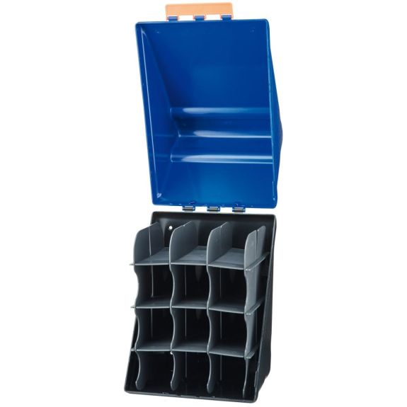 Sicherheitsaufbewahrungsbox SecuBox-Maxi 12 blau L236xB315xH200ca.mm-Beschreibung lesen