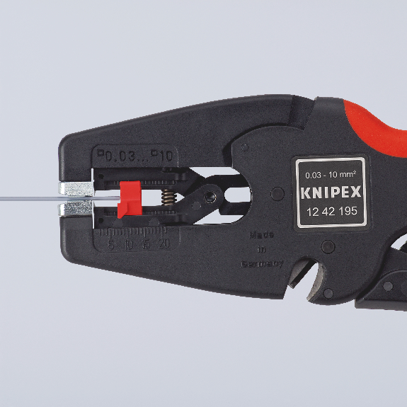 Automikabisolierzange MultiStrip 10 L.195mm 0,03-10 (AWG 32-7) mm²-Beschreibung lesen