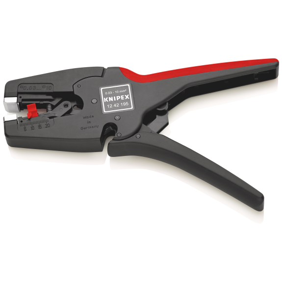 Automikabisolierzange MultiStrip 10 L.195mm 0,03-10 (AWG 32-7) mm²-Beschreibung lesen