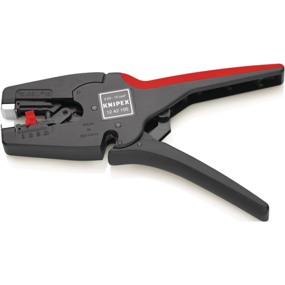 Automikabisolierzange MultiStrip 10 L.195mm 0,03-10 (AWG 32-7) mm²-Beschreibung lesen