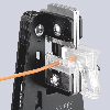 Präzisionsabisolierzange L.195mm Mehrkomponeten-Hüllen 0,03-2,08 (AWG 32-14) mm²